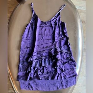 3.1 Phillip Lim purple silk and cotton dress - size 6